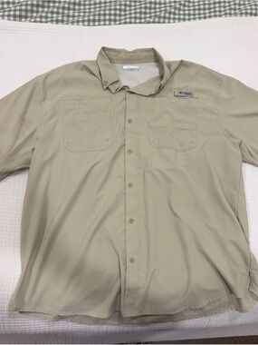 Columbia Fishing Shirt, Tan